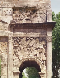 Detail of the Combatants from the Right Hand Arch of the Arc de Triomphe